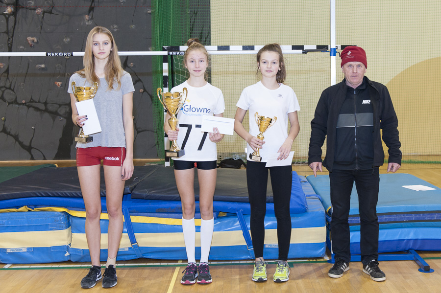 III Mikołajkowy Konkurs skoku wzwyż Szkół Gimnazjalnych, Milanówek, 12.12.2015.