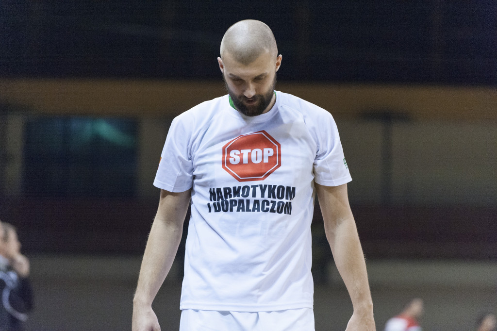 Mecz I ligi PZKosz pomiędzy Legia Warszawa a MKS Znicz Basket Pruszków, dn. 21.10.2015 w Pruszkowie. MKS Znicz Basket wygrał 71:56.